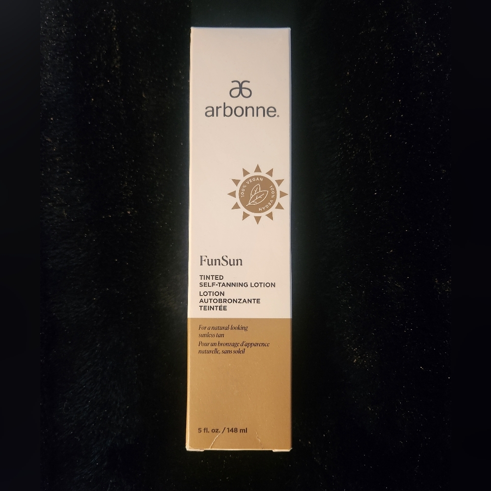 Arbonne FunSun Tinted self tanning lotion